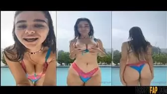 Megnutt02 Topless Pool Strip Onlyfans Video Leaked