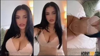 Sincerelyjuju See-Through Lingerie Dress Upskirt Onlyfans Video Leaked