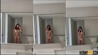 Anna Malygon AKA Maligoshik Sexy Lingerie Mirror Tease Onlyfans Video Leaked