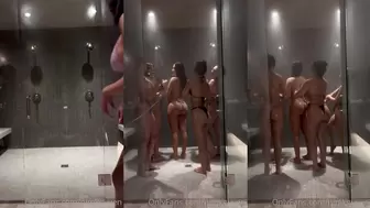 Kawaii Sofey & Hinokami Lesbian Bikini Shower Onlyfans Video Leaked