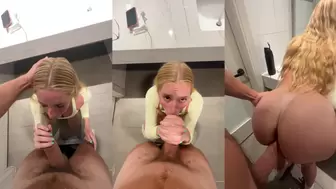 MadisonMoores Nude Public Bathroom Blowjob & DoggyStyl Fuck PPV Onlyfans Video Leaked