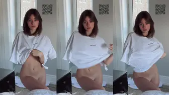 Anna Malygon AKA maligoshik Nude Hand Bra Tease Onlyfans Video Leaked