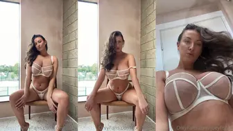 Joey Fisher Nude Lingerie Strip OnlyFans Video Leaked