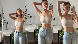 YouRina Sexy Outfit Mirror Selfies Video Leaked