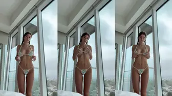 Maligoshik Sexy Candy Bikini Strip Tease Onlyfans Video Leaked P1